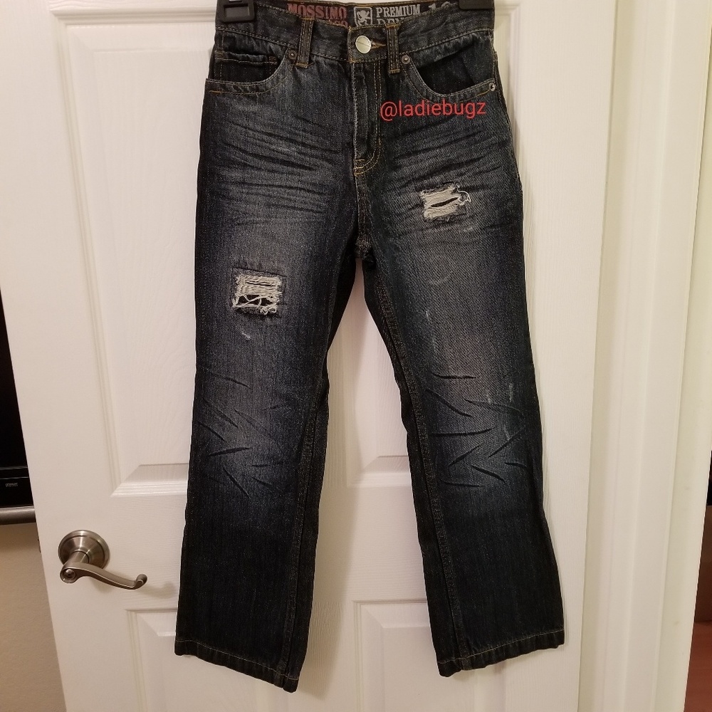 Mossimo Supply Premium Denim Distressed Jeans